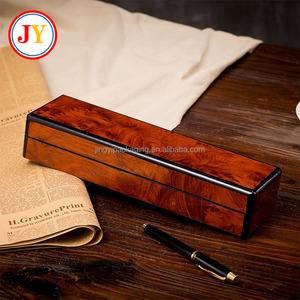 Caja de embalaje de pluma estilográfica lacada Vintage, pluma de lujo láser personalizada, reloj de té de aceite esencial, vino de gama alta, caja de madera MDFgift - Product Image 3