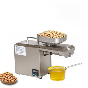 Prensa Multifuncional de Acero Inoxidable para Uso Doméstico, Agrícola y en Restaurantes, de 3-6 kg/h, para Extraer Aceite de Oliva y Soja en Frío y Caliente - Product Image 1