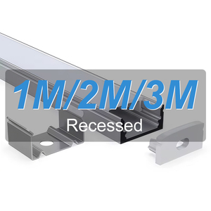 Esann 1m 2M 3M Anodized khuếch tán đùn dải ánh sáng <span class=keywords><strong>LED</strong></span> hồ sơ ánh sáng nhôm kênh - Product Image 1