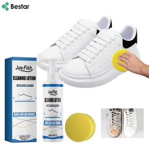 Limpiador de <span class=keywords><strong>crema</strong></span> <span class=keywords><strong>para</strong></span> limpieza de <span class=keywords><strong>zapatos</strong></span> deportivos, zapatillas rápidas adecuadas <span class=keywords><strong>para</strong></span> paño de cepillo blanco adecuado <span class=keywords><strong>para</strong></span> la mayoría de los <span class=keywords><strong>zapatos</strong></span> - Product Image 4