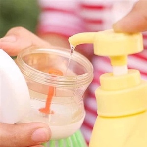 QY New Home Kitchen <strong>Washing</strong> Utensils Pot Dish <strong>Brush</strong> With <strong>Washing</strong> <strong>up</strong> Liquid Soap Dispenser Wash Pot <strong>Brush</strong> Kitchen Accessories - Product Image 5