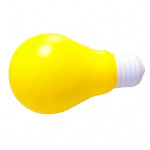 Logo Custom Shape Stress-Relief Pu Foam Light Bulb Stress Reliever <b>Ball</b> Antistress Toy - Product Image 1