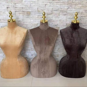 BBL Vestido de mujer Forma Maniquí Chica sexy Tamaño Caderas grandes Busto Señora Medio cuerpo Curvy Torso femenino Soporte dorado - Product Image 1