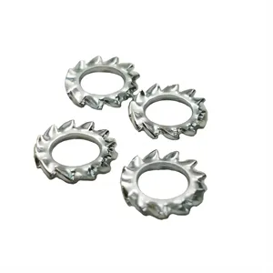 High Quality Zinc plated internal external tooth lock washers