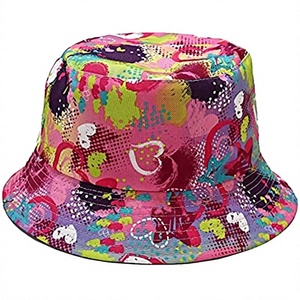 Sombrero de Pescador Landfond con Diseño Creativo de Hongo y Dibujos Animados, Estilo Europeo-Americano, Unisex, Transpirable, para Verano y Actividades al Aire Libre - Product Image 2