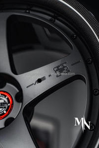 ล้อคาร์บอนไฟเบอร์ฟอร์จแบบสองชิ้นสำหรับ Nismo GTR R34 R35 รุ่น Carbon Duoblock - Product Image 3