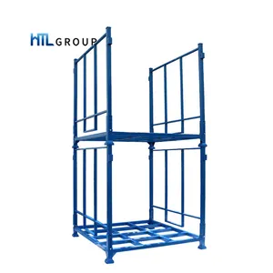 Customized Good Quality Movable Folding Powder Coated Pallet Stacking Frame
