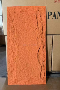 Panneau mural <span class=keywords><strong>en</strong></span> mousse de pierre de granit PU au design moderne, résistant à l'humidité, modèle 3D pour usage domestique et commercial - Product Image 2
