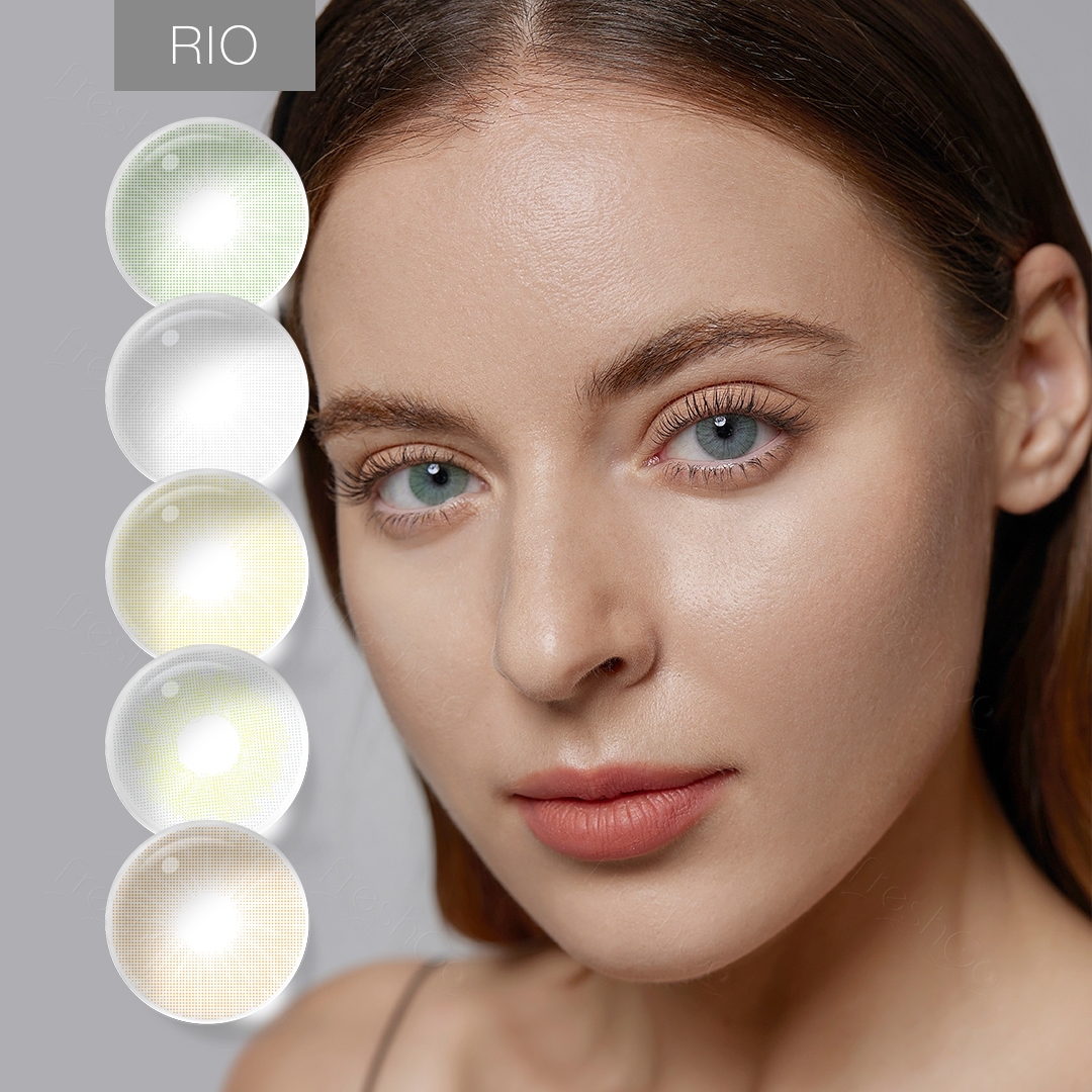 Freshgo New Arrival RIO Power contact lenses wholesale Natural color contacts for Myopia Prescription contact lens