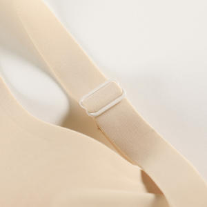 Sujetador deportivo de gel elegante para mujer de talla grande, ligero, sin costuras, con realce de espalda, sexy, sin aros, transpirable, copa 3/4 lateral - Product Image 6