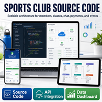 Développement d'applications personnalisées pour clubs sportifs (iOS et Android) avec gestion des adhésions, réservation de cours et communication d'équipe