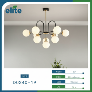 Lampadario Multi-luce di cristallo moderno per soggiorno interno sala da pranzo illuminazione 220V E26 alluminio acrilico piano in acciaio inossidabile - Product Image 1