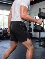 Shorts de course pour homme 5 pouces, séchage rapide, shorts de sport avec poches