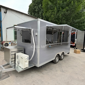 Camión de Comida Móvil con Cocina Completa, Carrito de Helados, Café, Pizza, Hot Dogs, Ventanas de Vidrio, Quiosco Callejero, Remolque de Comida - Product Image 1
