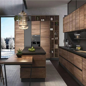 Yeni stiller tasarımlar Modern bluz kaliteli özel lake <span class=keywords><strong>PVC</strong></span> Modern tarzı mutfak dolabı - Product Image 6