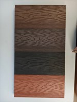 Revêtement de sol pour patio Design moderne Carreaux composites en bois Merbau imbriqués Revêtement de sol pour patio extérieur pour terrasses DIY