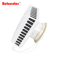 Grille de ventilation en plastique pour conduit d'air, grille de ventilation murale carrée, sortie d'air pour sèche-linge, extracteur d'air extérieur