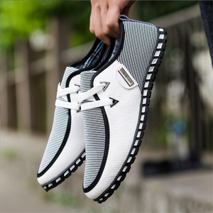 Cina fabbrica di moda a basso prezzo durevole stringato antiscivolo da uomo scarpe da corsa sportive e Sneakers - Product Image 4