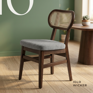 Modern Minimalist Wooden <b>Dining</b> <b>Chair</b> with Cushioned Seat for <b>Dining</b> Room and Kitchen - Product Image 3