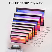ODM OEM WIFI Draadloze Mini Draagbare Mobiele 1080P Projector Smart Videoprojector 220 Lumen TV Film Draagbare Android Projector