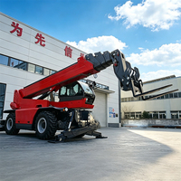 Chargeuse sur pneus puissante JIUBANG Cummins Diesel 4x4, capacité 6t, boîte de vitesses haute efficacité, garantie 1 an