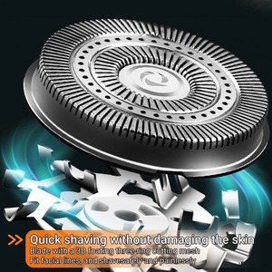 Mini Afeitadora Eléctrica para Hombre, Recargable, Carga Tipo C, Portátil para Auto, Pantalla LED Digital, Afeitadora en Seco y Húmedo, para Hombre y Mujer, Afeitadora Doméstica - Product Image 3