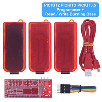 Programador PICKit2 PICKIT3 PICKit3.5 + PIC ICD2 PICKit 2 PICKIT 3 PICKIT 3,5 adaptador de programación asiento de programador Universal
