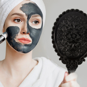 Hot bán xách tay mỹ phẩm trang trí phong cách cổ điển vẻ đẹp tay gương trang trí công phu thiết kế cầm tay retro Gương trang điểm với xử lý - Product Image 6