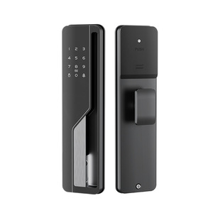 ระบบล็อคอัจฉริยะ Rixiang พร้อมรหัสผ่าน วัสดุอลูมิเนียมอัลลอยด์ สำหรับอพาร์ทเมนท์ โรงแรม บ้านพัก  ระบบจัดการแบบรวมศูนย์  ใช้บัตร IC สำหรับเข้าออก - Product Image 1