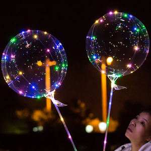 Globos Inflables Decorativos para Bodas, Globo BOBO con Luces LED, Decoración con Globos, Globos LED de Burbuja - Product Image 2