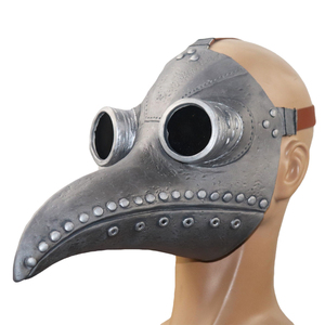 Masque steampunk Horrible masque de médecin oiseau steampunk Masque de <span class=keywords><strong>peste</strong></span> Bec long Cosplay Fête Costume d'Halloween - Product Image 3
