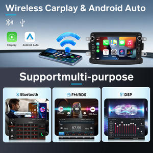 Autoradio 7 pouces pour Renault <span class=keywords><strong>Dacia</strong></span> Dokker/<span class=keywords><strong>Sandero</strong></span>/Duster/Lodgy/Captur 2012-2017 avec Carplay, Android, lecteur DVD, WiFi et Bluetooth - Product Image 5