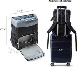 Mochila Impermeable para Portátil con Muestra Gratis, Mochila de Senderismo con Logotipo Personalizado para Hombre, Mochila Antirrobo OEM y ODM - Product Image 4