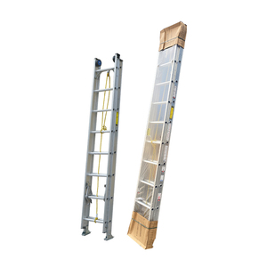 <span class=keywords><strong>Échelles</strong></span> <span class=keywords><strong>de</strong></span> <span class=keywords><strong>toit</strong></span> en aluminium personnalisables, échelle d'extension sur pied en aluminium à profil H, échelle pliable en aluminium pour greniers - Product Image 5