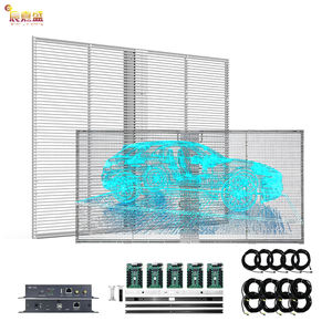 Écran LED transparent intérieur P3.91 Affichage de la <span class=keywords><strong>fenêtre</strong></span> LED en verre IP65 <span class=keywords><strong>pour</strong></span> centre commercial Magasin de détail <span class=keywords><strong>Fenêtre</strong></span> d'exposition de bienvenue - Product Image 5