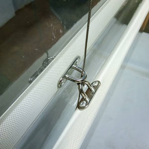 Imperméable PVC français fenêtre manivelle cordon Romapunch équipement pour extérieur jardin Patio mer plage mousson Transparent aveugle en <span class=keywords><strong>plastique</strong></span> - Product Image 4