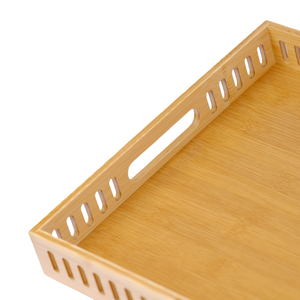 Khay Gỗ Trà Khay Đựng Đồ Ăn Khay Đựng Đồ Trái Cây Trang Trí Thực Phẩm Tre Hình Chữ Nhật - Product Image 5
