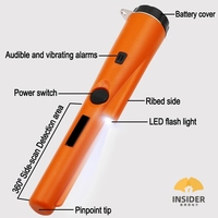 Détecteur de métaux Pro Pointing Pointeur GP-Pointer Gold Finder Détecteur de métaux Alarme statique avec bracelet