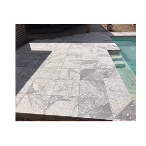 <span class=keywords><strong>Granite</strong></span> gris naturel flammé avec veinage, bon <span class=keywords><strong>prix</strong></span>, <span class=keywords><strong>carreaux</strong></span> de sol en granit gris de montagne pour extérieur, granit gris fantaisie - Product Image 5