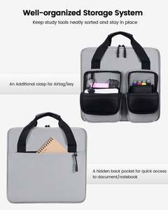 Free Sample BSCI <b>Large</b> 3 <b>Ring</b> Binder with Zipper - 3 Inch Blacked Out, Binder Fits 13 Inch Devices Tactical Carry Handle - Product Image 4