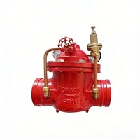 Vanne de régulation hydraulique en fonte réglable DN65 à DN250 G200X 10Q, à commande manuelle, de décharge et de régulation de température constante pour l'eau