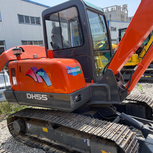 Doosan เครื่องขุด DH55มือสอง Doosan รถขุดตีนตะขาบหนัก5.5ตันทำงานต่ำขนาดเล็ก - Product Image 1
