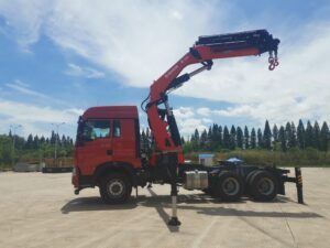 K728 SUNHUNK מפעל מחיר 35ton תפוסה גדולה משאית רכוב מנוף למכירה עם אופציונלי שמונה-סעיף טלסקופי בום - Product Image 4