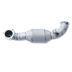 Tuyau d'échappement en acier inoxydable haute Performance pour <span class=keywords><strong>MINI</strong></span> Cooper S R56/<span class=keywords><strong>Cabriolet</strong></span> R57 R60 1.6T tuyau d'échappement à bouclier thermique - Product Image 1