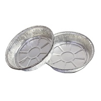 Plateau de cuisson pour pizza en plastique PET jetable avec couvercle, qualité alimentaire