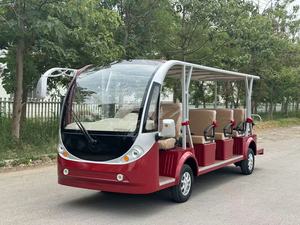 Voiture de tourisme <span class=keywords><strong>électrique</strong></span> à quatre roues en promotion pour réception de bureau, 14 sites panoramiques, voiturette de golf, buggy - Product Image 4