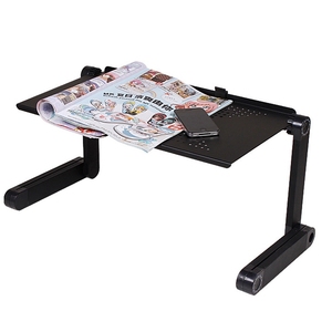 Support de bureau en alliage d'aluminium pliable réglable à 360 degrés pour <span class=keywords><strong>ordinateur</strong></span> <span class=keywords><strong>portable</strong></span>/<span class=keywords><strong>ordinateur</strong></span> <span class=keywords><strong>portable</strong></span> - Product Image 4