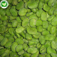 Exportation de fèves vertes chinoises entières, brutes, surgelées IQF, à vendre