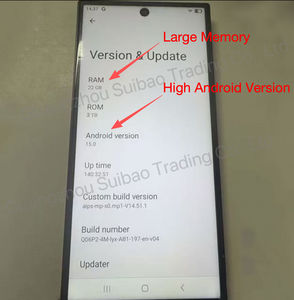 大型メモリ2025新品S25ウルトラ5GスマートフォングローバルバージョンデュアルSIM HD CDMA Android 15大画面携帯電話内蔵ペン - Product Image 5