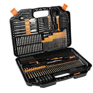 ชุดดอกสว่านซิลเวอร์เบลด 246 ชิ้น ชุดดอกสว่านเจาะไม้แบบปลายแหลม ขนาดนิ้ว สำหรับงานไม้ ชุดดอกสว่านเจาะเหล็กเงาสำหรับงานก่ออิฐ - Product Image 1